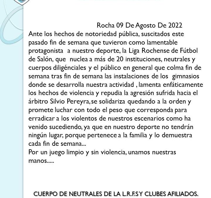 FIN DE SEMANA SIN FÚTBOL DE SALÓN